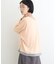 【接触冷感/ドット柄あり】フェイクレイヤードシアースラブ刺繍オーバーTee