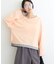 【接触冷感/ドット柄あり】フェイクレイヤードシアースラブ刺繍オーバーTee