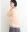 【接触冷感/ドット柄あり】フェイクレイヤードシアースラブ刺繍オーバーTee