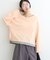 【接触冷感/ドット柄あり】フェイクレイヤードシアースラブ刺繍オーバーTee