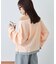 【接触冷感/ドット柄あり】フェイクレイヤードシアースラブ刺繍オーバーTee