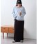 【接触冷感/一枚で決まる】フェイクレイヤードシアースラブ刺繍オーバーTee