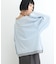 【接触冷感/ドット柄あり】フェイクレイヤードシアースラブ刺繍オーバーTee