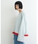 【接触冷感/ドット柄あり】フェイクレイヤードシアースラブ刺繍オーバーTee
