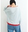 【接触冷感/ドット柄あり】フェイクレイヤードシアースラブ刺繍オーバーTee