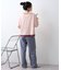 【接触冷感/一枚で決まる】フェイクレイヤードシアースラブ刺繍オーバーTee
