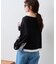 【接触冷感/ドット柄あり】フェイクレイヤードシアースラブ刺繍オーバーTee