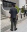 【ユニセックス】【接触冷感】シアサッカーテーパードパンツ