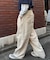 【ユニセックス】【接触冷感】ジャガードタックストレートパンツ