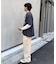 【ユニセックス】【接触冷感】ジャガードタックストレートパンツ