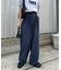 【ユニセックス】【接触冷感】ジャガードタックストレートパンツ