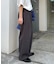 【ユニセックス】【接触冷感】ジャガードタックストレートパンツ