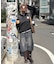 【UNISEX】デニムハーフカーゴパンツ