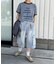 【UNISEX】デニムハーフカーゴパンツ