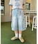 【UNISEX】デニムハーフカーゴパンツ
