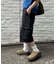 【UNISEX】デニムハーフカーゴパンツ
