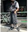 【UNISEX】デニムハーフカーゴパンツ