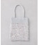 :【2WAYで使用可能！】チェーン付き手編みスパンコールBAG