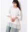 【etsinta】リメイク裾レースtee