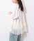 【etsinta】リメイク裾レースtee