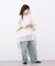 【etsinta】リメイク裾レースtee