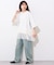 【etsinta】リメイク裾レースtee