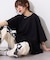 【etsinta】リメイク裾レースtee