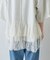 【etsinta】リメイク裾レースtee