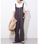 【etsinta】スウェットオーバーサロペット