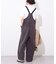 【etsinta】スウェットオーバーサロペット