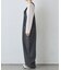 【etsinta】スウェットオーバーサロペット