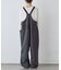 【etsinta】スウェットオーバーサロペット