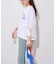 【etsinta】袖レースリメイク切替カレッジTee