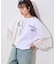 【etsinta】袖レースリメイク切替カレッジTee