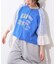 【etsinta】袖レースリメイク切替カレッジTee