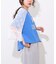 【etsinta】袖レースリメイク切替カレッジTee