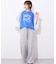 【etsinta】袖レースリメイク切替カレッジTee