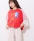 【etsinta】袖レースリメイク切替カレッジTee