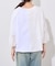 【etsinta】袖レースリメイク切替カレッジTee