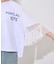 【etsinta】袖レースリメイク切替カレッジTee