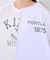 【etsinta】袖レースリメイク切替カレッジTee