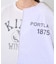 【etsinta】袖レースリメイク切替カレッジTee