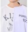 【etsinta】袖レースリメイク切替カレッジTee