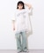 【etsinta】サテンキャミリメイクチュニックtee