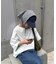【UNISEX】バンダナ付きナイロンロゴキャップ