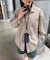 加工レザーキーネックレス
