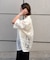 【UNISEX】レース刺繍シャツ/WEB限定カラーあり