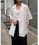 【UNISEX】レース刺繍シャツ/WEB限定カラーあり