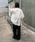 【UNISEX】レース刺繍シャツ/WEB限定カラーあり