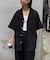 【UNISEX】レース刺繍シャツ/WEB限定カラーあり